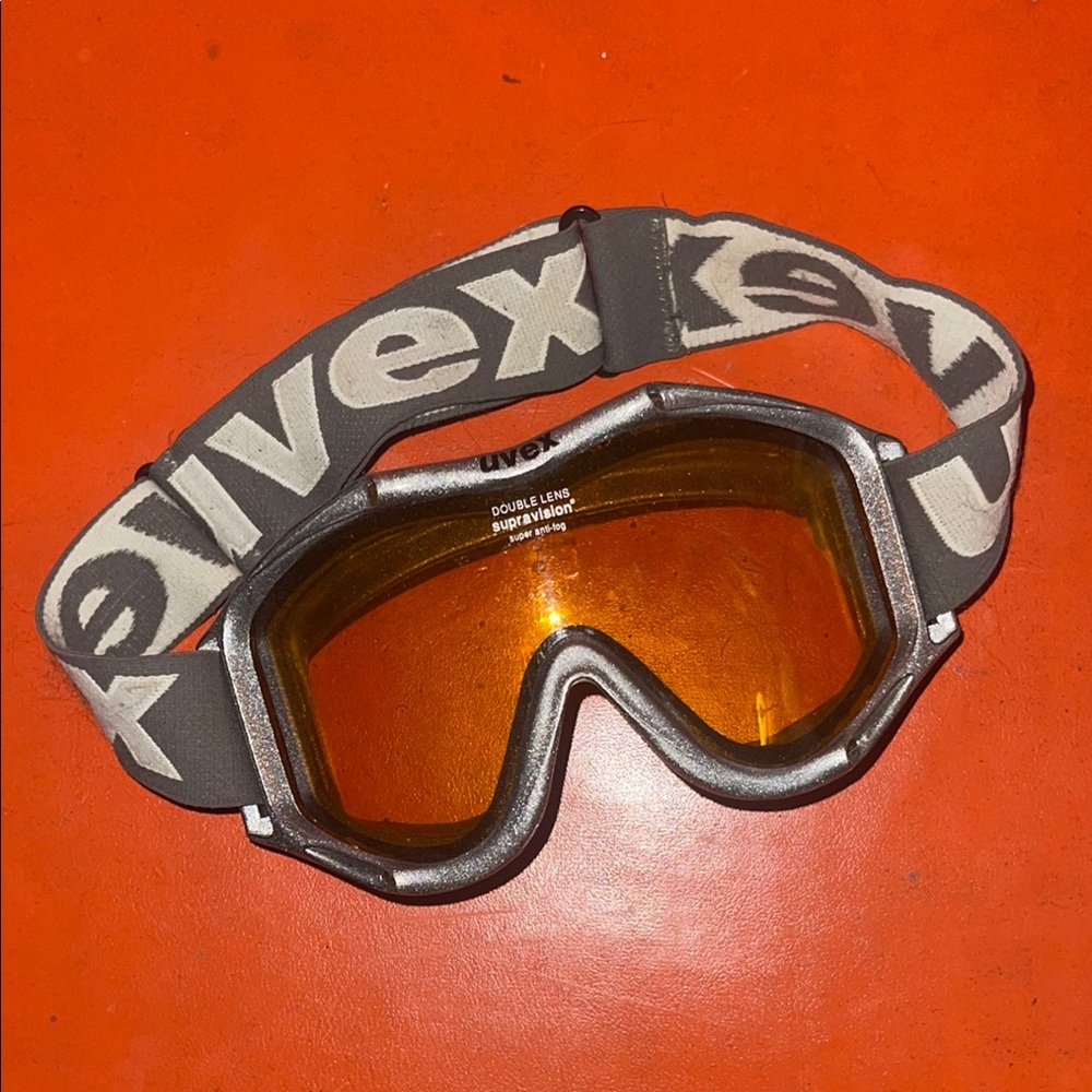 Uvex Ski Goggles with Orange Lens